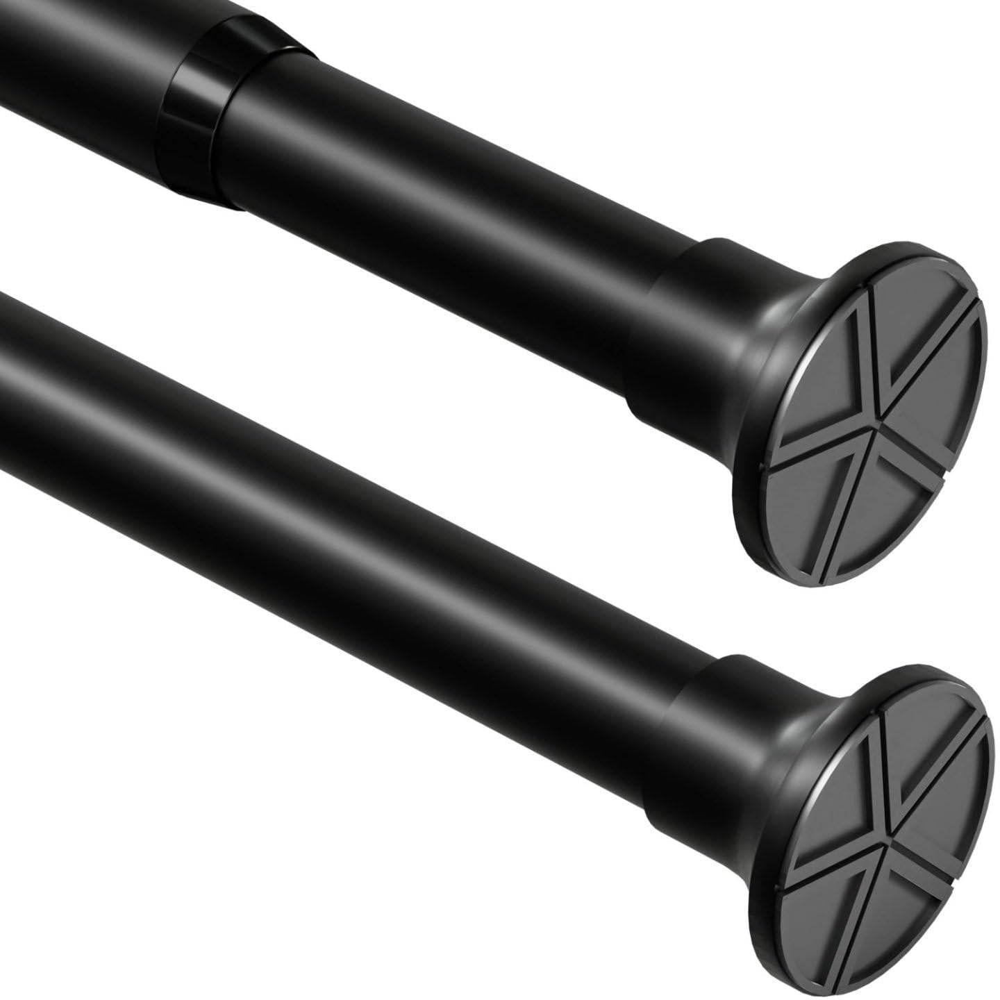 Merkloze verstelbare tension rod voor douchegordijn en kleding, 85-155 cm