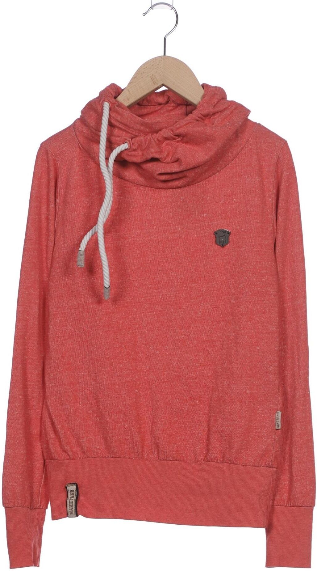 Naketano Damen Kapuzenpullover, Rot, Gr. S, Synthetik / Baumwolle - Second Hand