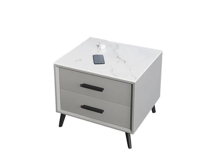 LSAfhDYG Nachttisch, Kommode for Schlafzimmer(Dark Gray)