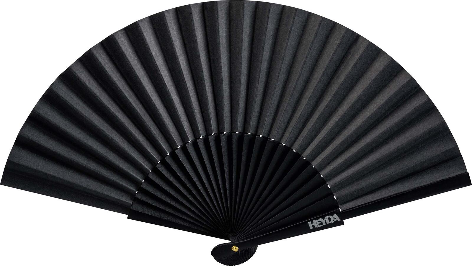 HEYDA Handfächer zum Bemalen schwarz 204870751