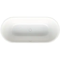 Bette oval Badewanne „BetteLux Oval Silhouette“ 170 × 75 cm in Edelweiß
