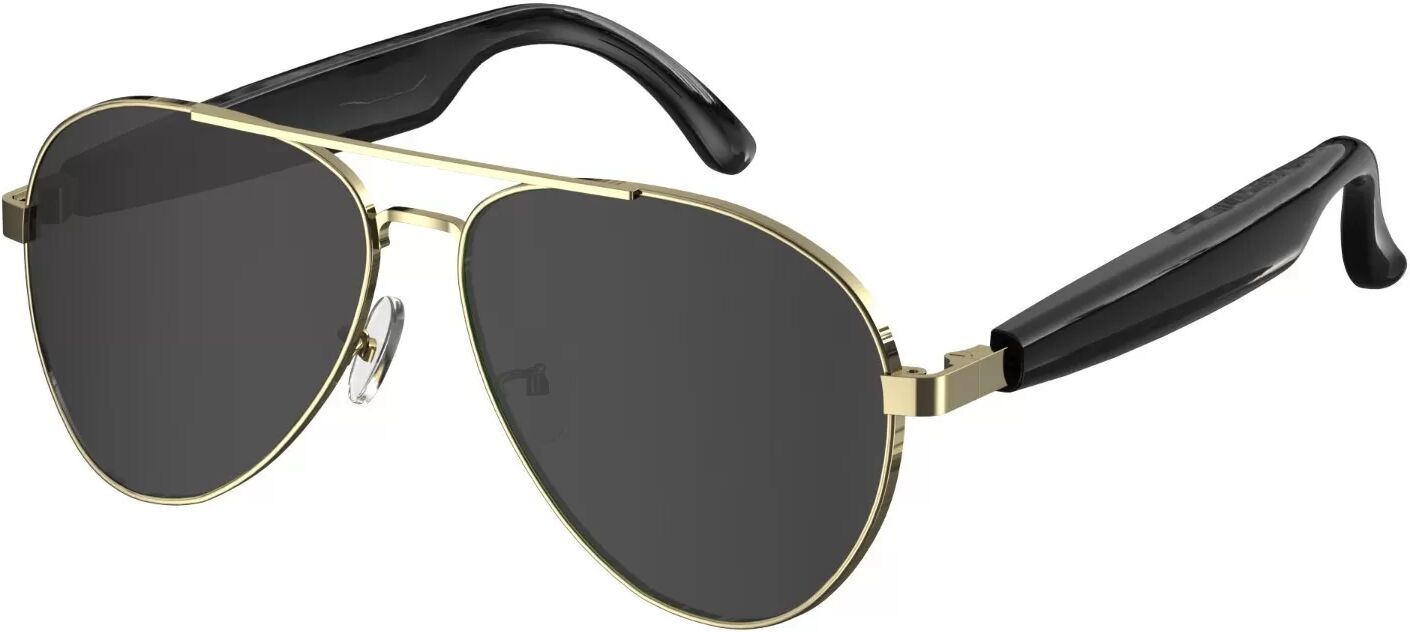 INF Smarte Bluetooth Brille: Kabellose Musik & Freisprechen mit Immersivem Audio Schwarz