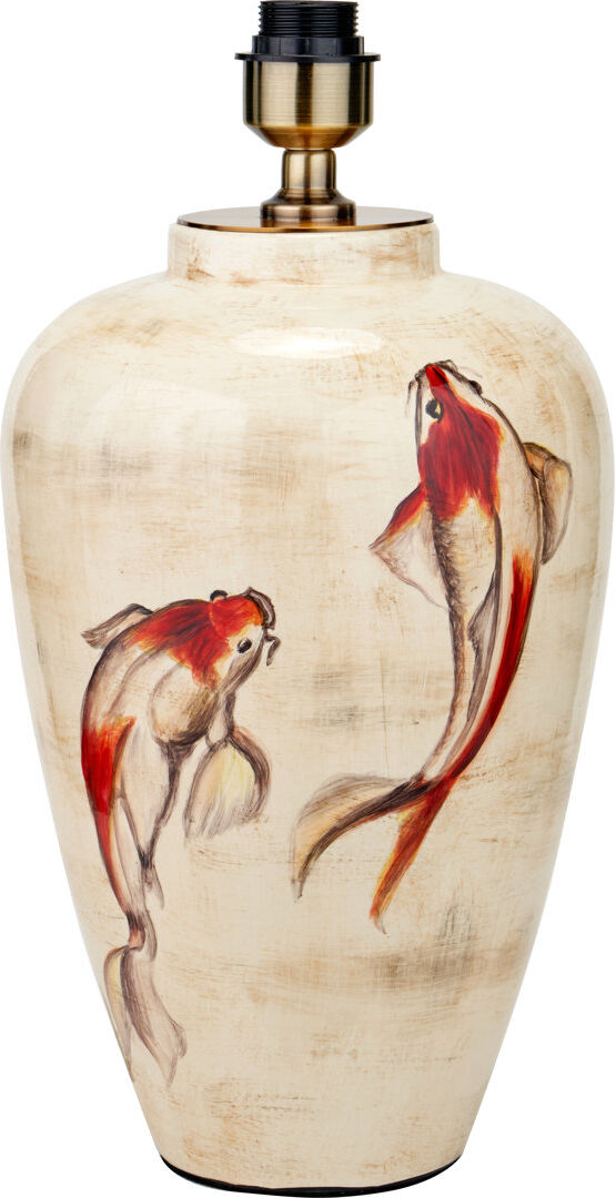 August Grove Emerayn Ceramic Table Lamp Natural 45cm H X 25cm W X 25cm D