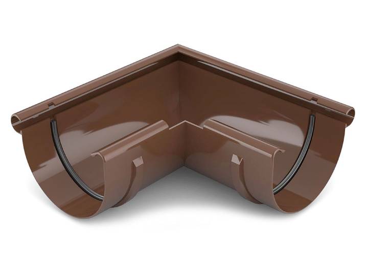 Proself PVC-Dachrinnen-Aussere-Kante RG 100