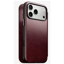 Nomad Modern Leather Folio Flip Case Apple iPhone 17 Pro Max Burgund NM011826858