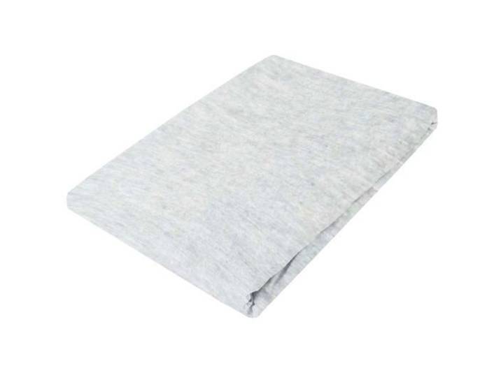 Living Home Fixleintuch Melange Silver Baumwolle 160 x 200 cm