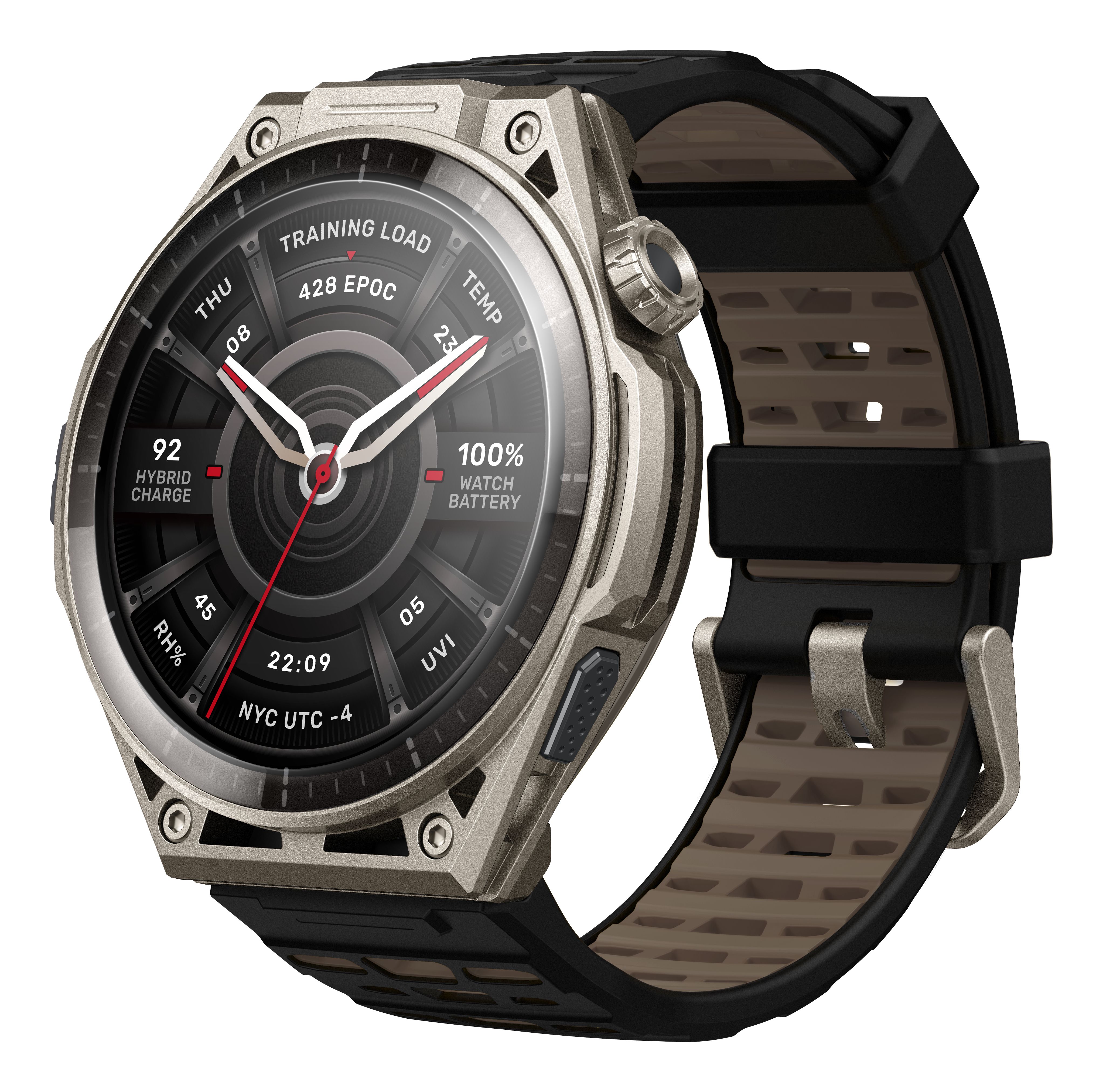 Amazfit Balance Ultra 51 mm Smartwatch Rund 323 ppi (Titan) 6978099570190