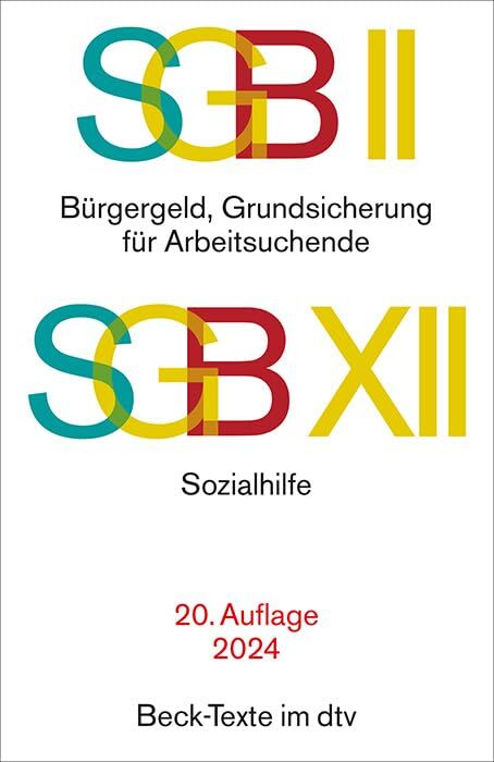 SGB II: Grundsicherung für Arbeitsuchende / SGB XII: Sozialhilfe (Beck-Texte im dtv) - Preis vom 09.10.2026 07:28:09 h