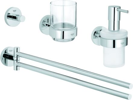 Grohe Essentials Salle de bains 40846001 chromé, Salle de bains -Régler 4 en 2000