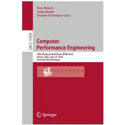 Computer Performance Engineering, Fachbücher von Anne Remke, Josu Doncel, Daniele Di Pompeo