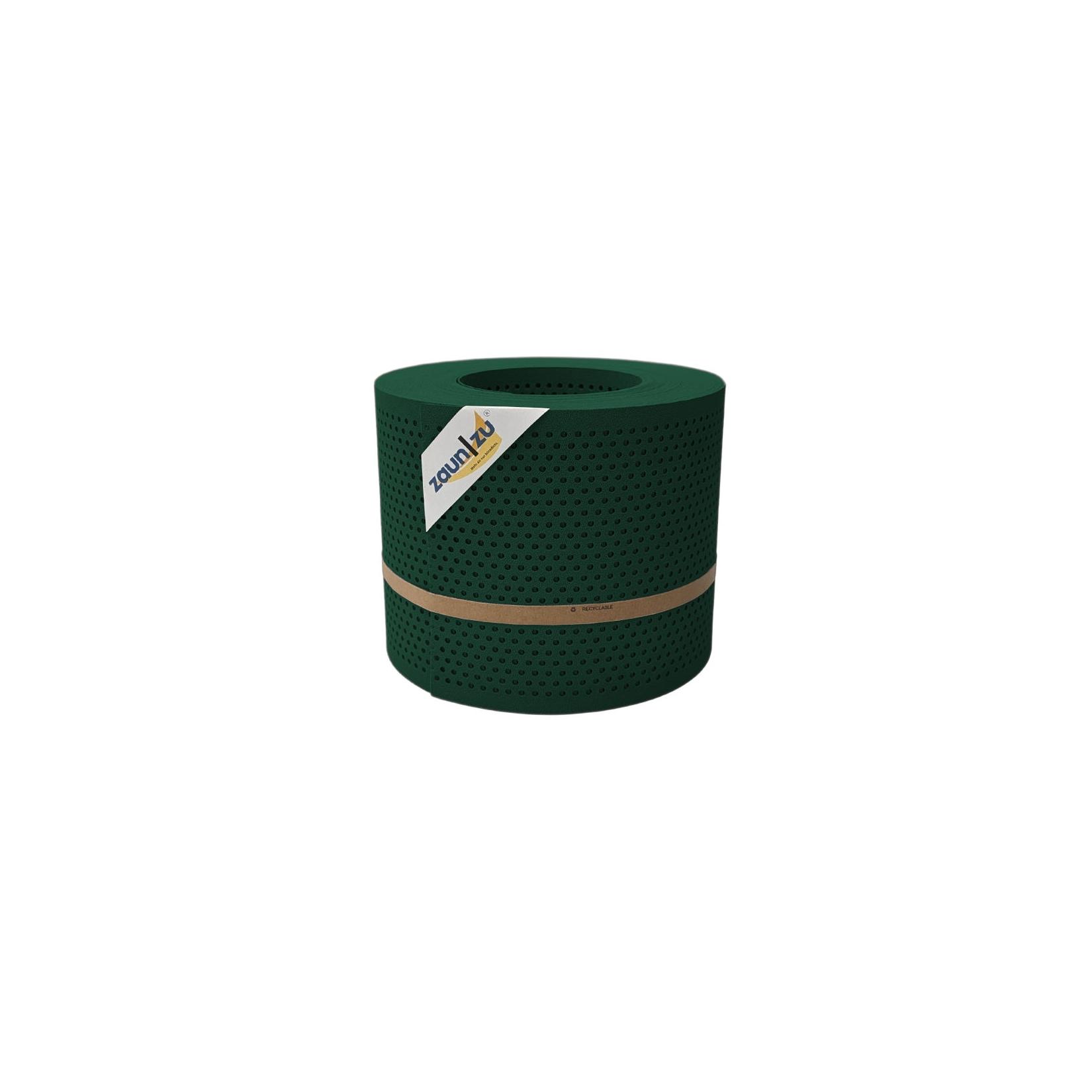 zaun zu® Sichtschutzstreifen PP Premium Gelocht 20 Prozent Streifen Grün 26m