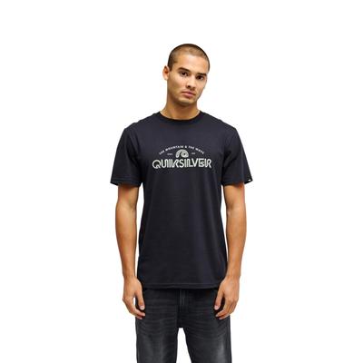 T-Shirt QUIKSILVER "Ev Vista", Herren, Gr. L, schwarz, Obermaterial: 70% Baumwolle, 30% Baumwolle., Shirts T-Shirt