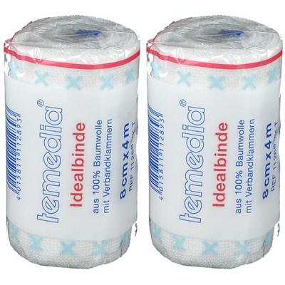 Idealbinde 8 cm mit Klammer 2x 2x1 St Binden