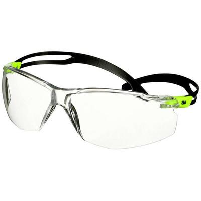 3M SecureFit SF501SGAF-GRN Schutzbrille mit Antibeschlag-Schutz Grün