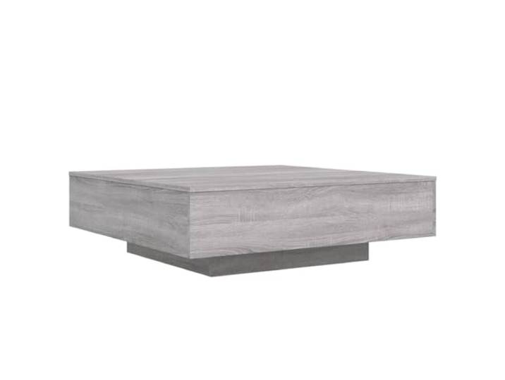 vidaXL Couchtisch Grau Sonoma 100x100x31 cm Holzwerkstoff