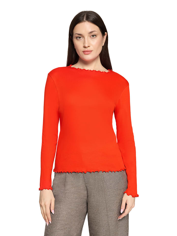 CARTOON Longsleeve in Rot - 38