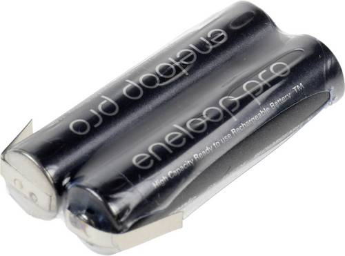 Panasonic eneloop Pro Akkupack 2x Micro (AAA) Z-Lötfahne NiMH 2.4V 900 mAh