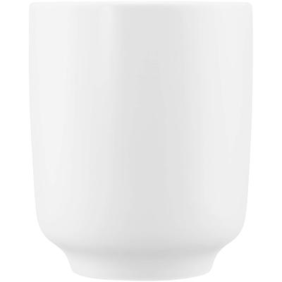 Becher SELTMANN WEIDEN "Sento Home", weiß (weiß, unifarben), H:10,4cm Ø:8,8cm, Porzellan, Trinkgefäße, Becher, Kaffeetasse ohne Henkel, 430 ml