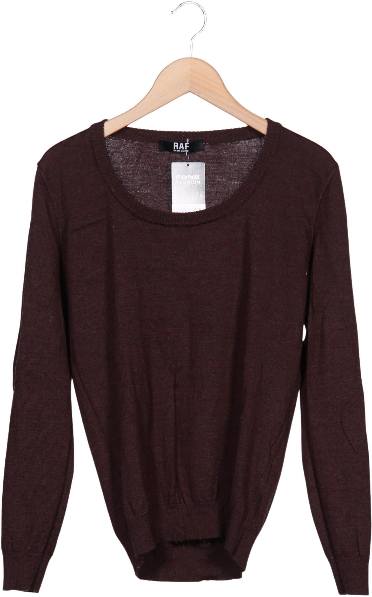 RAF Simons Herren Pullover, Braun, Gr. L, Wolle - Second Hand