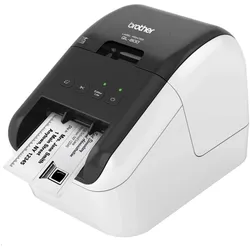 Brother QL-800 (300 dpi), Etikettendrucker, Schwarz, Grau