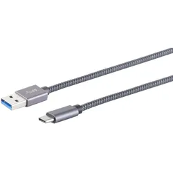 USB-A Adapterkabel USB-C 3.2 Gen. 2 Pro 1,5m