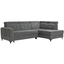 Exxpo by Gala Ecksofa mit Funktion Monte Stoff Anthracite