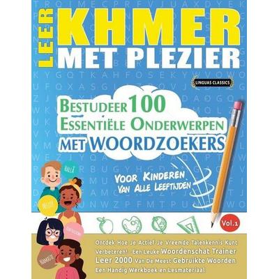 LEER KHMER MET PLEZIER - VOOR KINDEREN, Taschenbuch von Best Activity Books, Linguas Classics