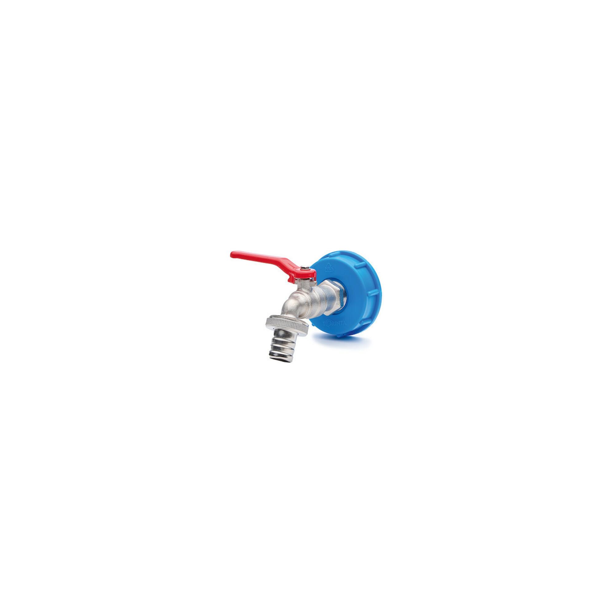 Kugelauslaufventil Profi mit IBC-Adapter Sx60, Tülle 3/4" ; APD Schlauchtechnik (18072)