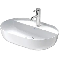 Duravit Luv Aufsatzwaschtisch 0380600000 weiß, 60x40cm, geschliffen, mit Hahnloch