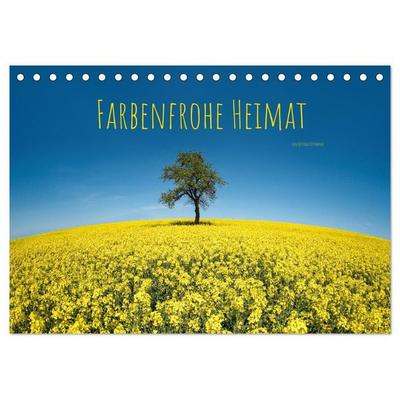 Farbenfrohe Heimat (Tischkalender 2027 DIN A5 quer), CALVENDO Monatskalender