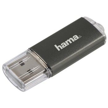 Hama USB Typ-A Stick 16 GB 090983 Laeta (Grau) 00090983