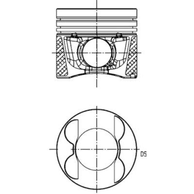 KOLBENSCHMIDT Kolben 40809620