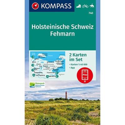 Holsteinische Schweiz, Fehmarn, Sonstige von , Kompass-Karten, 978-3-99044-241-8