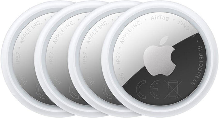Apple AirTag 2. Gen. (MFEA4DN/A) - 4 stk