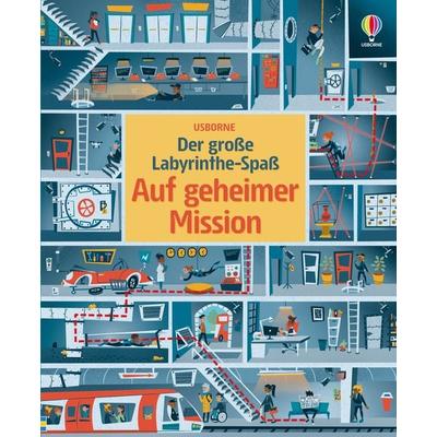 Der große Labyrinthe-Spaß: Auf geheimer Mission, Taschenbuch von Sam Smith, Usborne, 978-1-03-570021-9