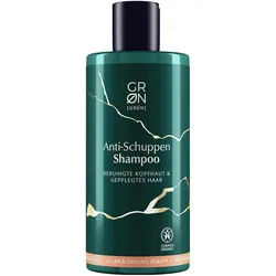 2x Grün, Shampoo, GRN GRUEN Shamp Anti Schuppen Fl 300ml (Flüssiges Shampoo, 300 ml)