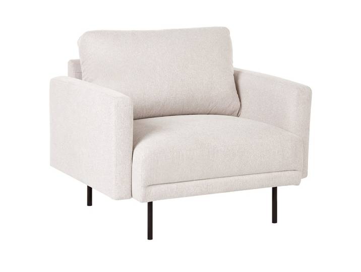 SESSEL Stoff Hellbeige Breda