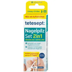 tetesept Nagelpilz Set 2in1 | Behandlung & Aufhellung 4 ml