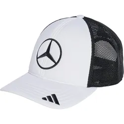 adidas Mercedes-AMG Petronas Formel 1 Team Star Snapback Trucker Cap KA8015 - white/black 58 - 60 cm