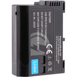 Akku wie Nikon EN-EL15c, EN-EL-15a, EN-EL15b für 1V1, D500, D600, D610, D750, D800, D850, Z7, 2400mA
