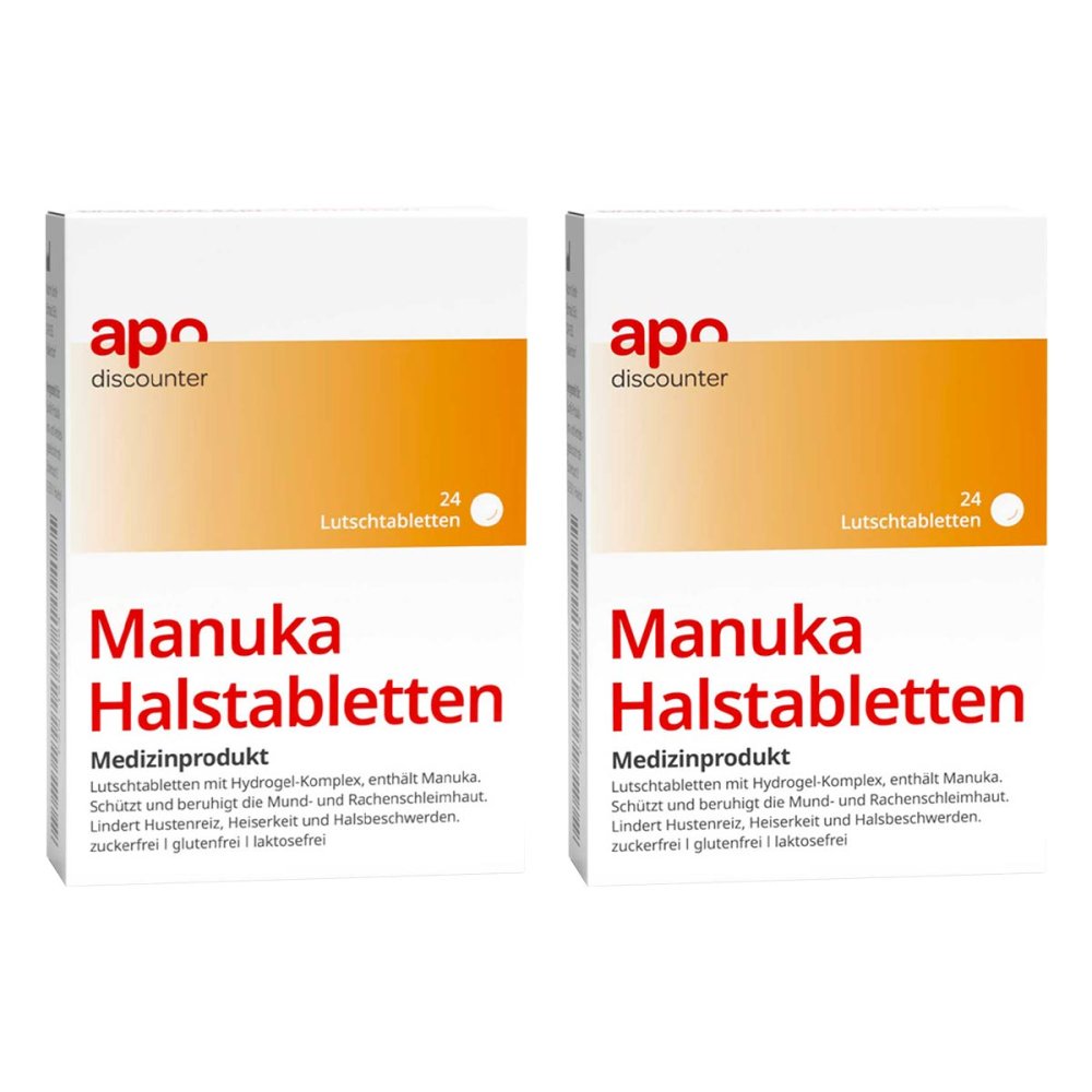 Nutrin GmbH Manuka Halstabletten zuckerfrei zum Lutschen von apodiscounter 08102524