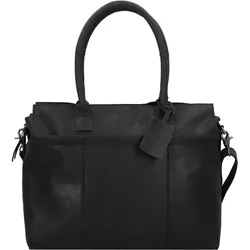 Burkely Fundamentals Vintage (17"), Notebooktasche, Schwarz