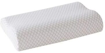Inspired Finds DreamEase Memory Foam Long Pillow Orthopedic Neck And Maternity Support Pillow diamond Grey 19.69 11.81 3.94 In
