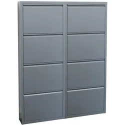 Ebuy24, Schuhschrank, Pisa (100 x 16 x 140 cm)