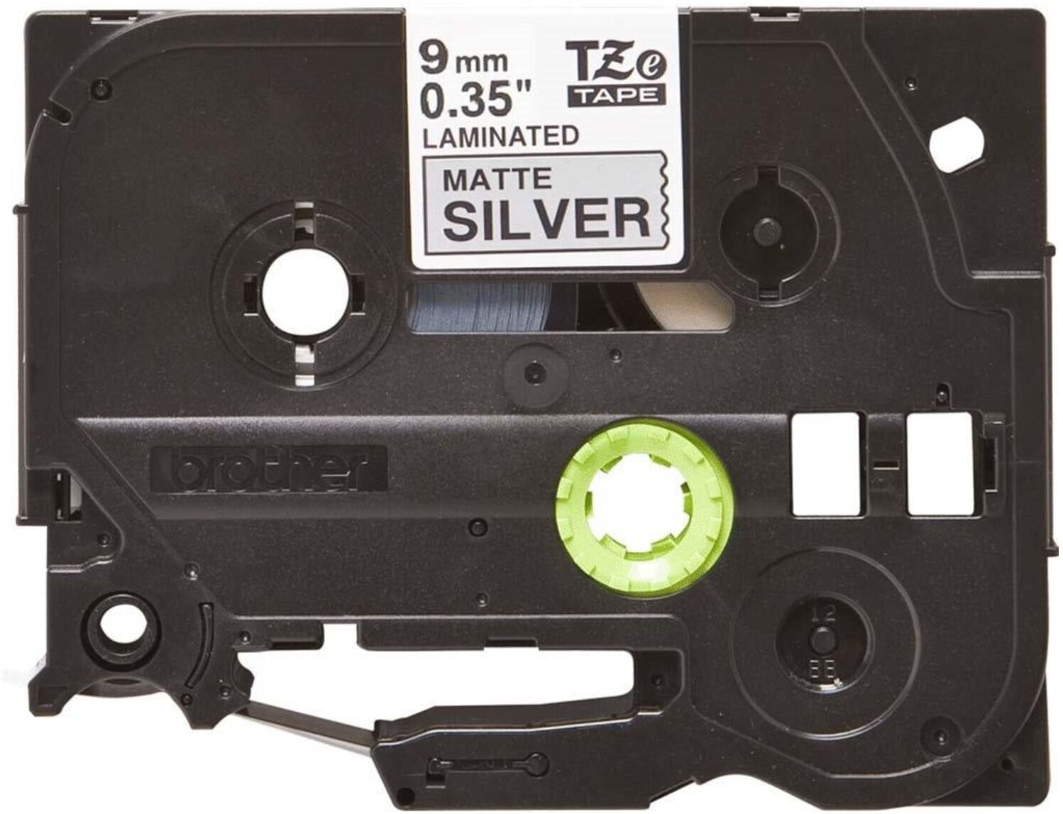 Brother Schriftbandkassette TZe-M921 schwarz silber-matt (TZEM921)