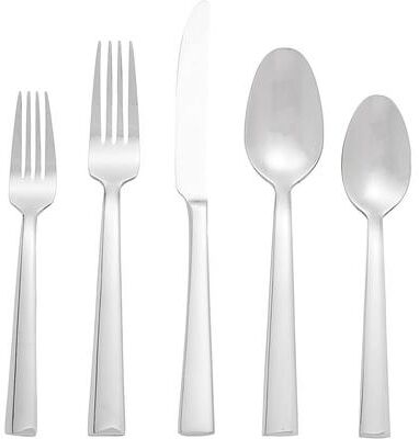 Oneida Madison Avenue 45 Piece Everyday Flatware Set, Service For 8