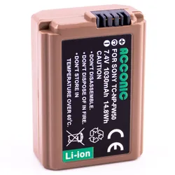 Acconic Photon Series TC-NP-FW50 Ersatz Akku mit USB-C für Sony NP-FW50 NEX