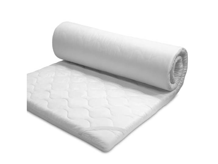 KingTOPPER 200x200cm - Microfaser Topper mit 4 Anti-Rutsch-Ecklaschen - Maschinenwaschbar - Hypoallergene Matratzentopper (200 x 200 x 4 cm)