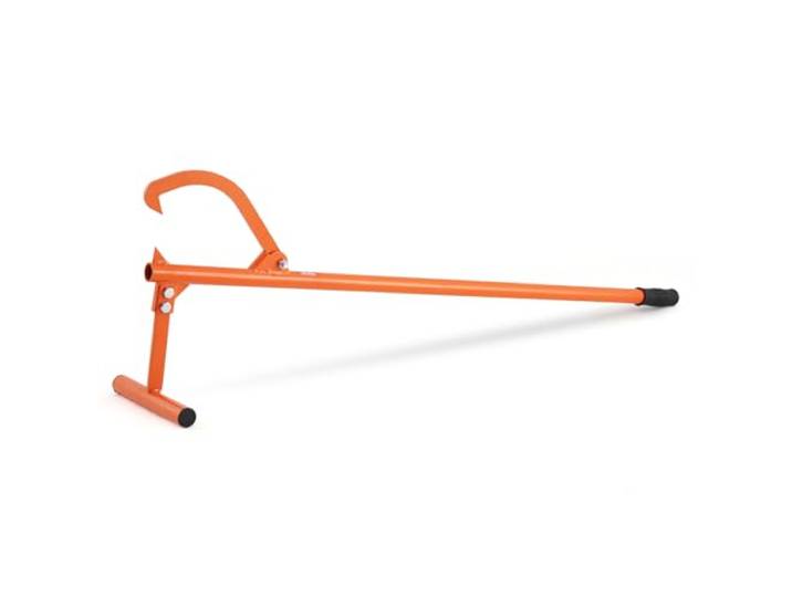 VEVOR Cric à bûches 1219 mm\, lève-bûches à manche en métal\, diamètre 38 cm\, lève-tronc d'arbre robuste\, crochet d'inclinaison réglable\, outil d'exploitation forestière pour rouler\, soulever les bûches