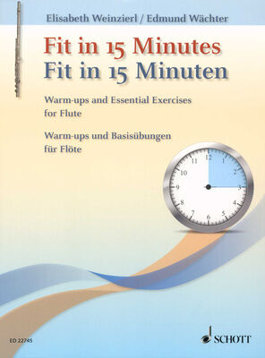 Schott Fit In 15 Minutes Flute